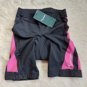 Sportneer Women's Pink Bicycle Padded Shorts Size XS
